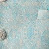 Light Blue Brocade Jodhpuri Suit